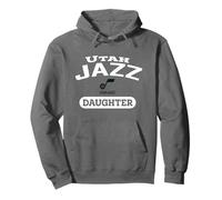 Logo de l'équipe Arched Team de la NBA Utah Jazz Daughter Sweat à Capuche