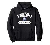 Logo de l'équipe NBA Philadelphie 76ers bombé avec Fille Sweat à Capuche