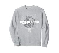 Logo de l'équipe NBA Sacramento Kings Wave Outline Sweatshirt