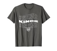 Logo de l'équipe NBA Sacramento Kings Wave Outline T-Shirt