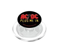 Logo de Manche de Guitare Plug Me in AC/DC PopSockets PopGrip pour MagSafe