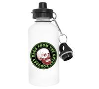 Logo De New Dads From The Crypt Bouteille D'eau En Acier Inoxydable Flacon Écologique Réutilisable Blanc Stainless Steel Water Bottle White Reusable Eco Flask