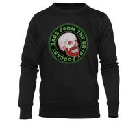 Logo De New Dads from The Crypt Sweat Noir Unisexe À Col Rond Unisex Black Sweatshirt Crewneck