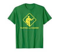 Logo de Panneau de Rue Playing for Change T-Shirt, Homme, Vert Kelly, 3XL