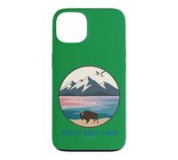 Logo de Poche The Great Salt Lake Trail Utah Bison Coque pour iPhone 13