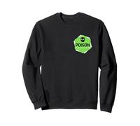 Logo de Poche Vert Poison Design Sweatshirt