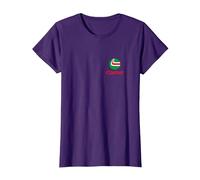 Logo de Poitrine Moderne Moto Oil Liquid Engineering PAPL1285 T-Shirt, Femme, Violet, XXL