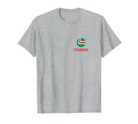 Logo de Poitrine Moderne Moto Oil Liquid Engineering PAPL1285 T-Shirt, Homme, Gris Chiné, 4XL