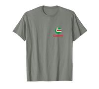 Logo de Poitrine Moderne Moto Oil Liquid Engineering PAPL1285 T-Shirt, Homme, Vert Kaki chiné, XL