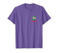 Logo de Poitrine Moderne Moto Oil Liquid Engineering PAPL1285 T-Shirt, Homme, Violet Chiné, XL