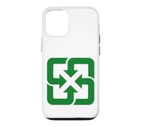 Logo de Recyclage de Taiwan, Journée de la Terre, Recyclage, écologie, Environnement Coque pour iPhone 12/12 Pro