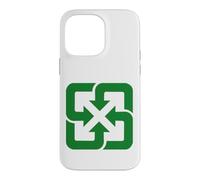 Logo de Recyclage de Taiwan, Journée de la Terre, Recyclage, écologie, Environnement Coque pour iPhone 14 Pro Max
