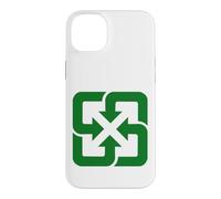 Logo de Recyclage de Taiwan, Journée de la Terre, Recyclage, écologie, Environnement Coque pour iPhone 14 Plus