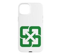 Logo de Recyclage de Taiwan, Journée de la Terre, Recyclage, écologie, Environnement Coque pour iPhone 15 Plus