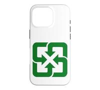 Logo de Recyclage de Taiwan, Journée de la Terre, Recyclage, écologie, Environnement Coque pour iPhone 16 Pro