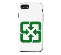 Logo de Recyclage de Taiwan, Journée de la Terre, Recyclage, écologie, Environnement Coque pour iPhone SE (2020) / 7/8