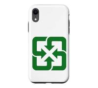 Logo de Recyclage de Taiwan, Journée de la Terre, Recyclage, écologie, Environnement Coque pour iPhone XR