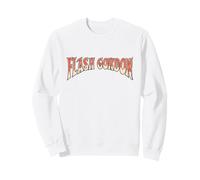 Logo de Texte de Bande dessinée Flash Gordon rétro Sweatshirt