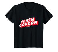 Logo de Texte de Bande dessinée rétro Flash Gordon Flash Effect pour Enfants T-Shirt
