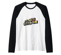 Logo de Texte de Bande dessinée rétro Flash Gordon Manche Raglan