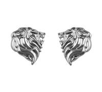 Logo de voiture personnalisé tête de lion en métal 3D emblème totem badge voiture puissance gauche symbole corps autocollants droit