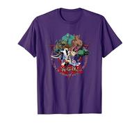 Logo de Yami Yugi et Kaiba Seto PAPL606 T-Shirt, Homme, Violet, L