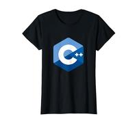 Logo des programmateurs C++ - Code ingénieur Logiciel C Plus Plus T-Shirt, Femme, Noir, 3XL