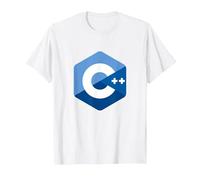 Logo des programmateurs C++ - Code ingénieur Logiciel C Plus Plus T-Shirt, Homme, Blanc, S