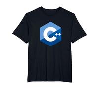 Logo des programmateurs C++ - Code ingénieur Logiciel C Plus Plus T-Shirt, Homme Grandes Tailles, Noir, 6X Tall