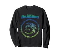 Logo des symboles vintage « How to Train Your Dragon Toothless » Sweatshirt