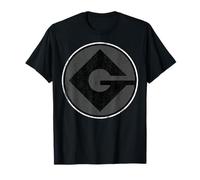 Logo Despicable Me Distressed Gray Gru T-Shirt