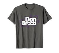 Logo Don Broco Purple Burst T-Shirt