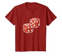 Logo du casino de dés de jeu T-Shirt