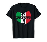 Logo du Clan WU-Tang Italie T-Shirt, Homme, Noir, L