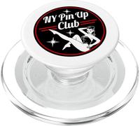 Logo du Club Pin Up de New York PopSockets PopGrip pour MagSafe