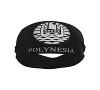 Logo du Drapeau des Polynésiens De Polynésie Française Homme Femme Headband Absorbe La Transpiration Bandeau Cheveux Respirant Bandeaux De Sport pour Cyclisme Sport Yoga Running