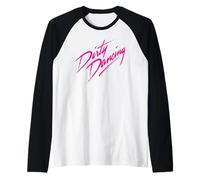 Logo du film Dirty Dancing classique rose vif Manche Raglan