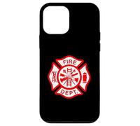 Logo du Service d'incendie - Uniforme - Symbole de Pompier - Équipement de Pompier Coque pour iPhone 12 Mini