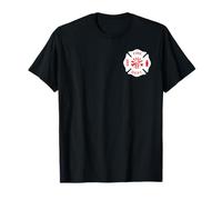 Logo du Service d'incendie - Uniforme - Symbole de Pompier - Équipement de Pompier T-Shirt