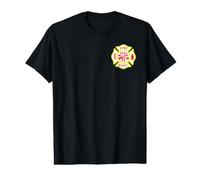 Logo du Service d'incendie - Uniforme - Symbole de Pompier - Équipement de Pompier T-Shirt Graphique avec Valeur