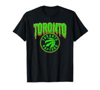 Logo Effrayant d'halloween des Raptors de Toronto de la NBA T-Shirt