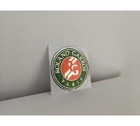 Logo Emblème Badge Sticker Autocollant Monogramme adhésif Roland Garros RG Compatible Peugeot 106 206 CC 306 806 Cabriolet Cab et berline