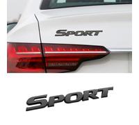 Logo Emblème Brillant pour Volvo XC-90/XC90 (2.Gen. AB BJ 2015), Insigne de Coffre Arrière en ABS Haute Qualité Auto-adhésif Décoration Carrosserie Sportif Élégant,Black