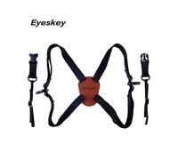 (Logo Eyeskey) Harnais en forme de X, sangle de transport réglable pour jumelles, bretelles élastiques