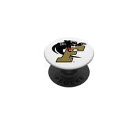 Logo Ferrum College Athletics Iron Panthers PopSockets PopGrip Adhésif