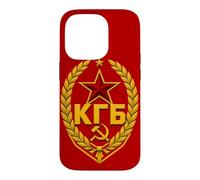 Logo Feuille d'or du KGB soviétique Coque pour iPhone 14 Pro