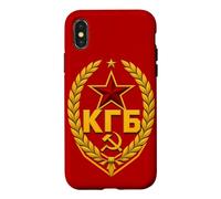 Logo Feuille d'or du KGB soviétique Coque pour iPhone X/XS