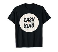Logo Funny Cash is King pour Homme et Femme T-Shirt