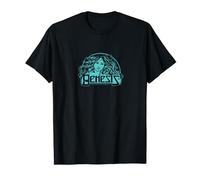 Logo Genesis Teal Art Nouveau Girl T-Shirt
