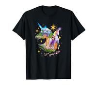 Logo graphique scintillant Unicorn Academy Silhouette T-Shirt